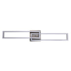 LED CCT-plafondlamp + RGB-backlight "Bantry" met veel functies, 115 cm lang, inclusief afstandsbediening