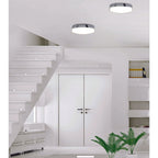 LED Plafondlamp Paris 29cm Dimbaar Zwart