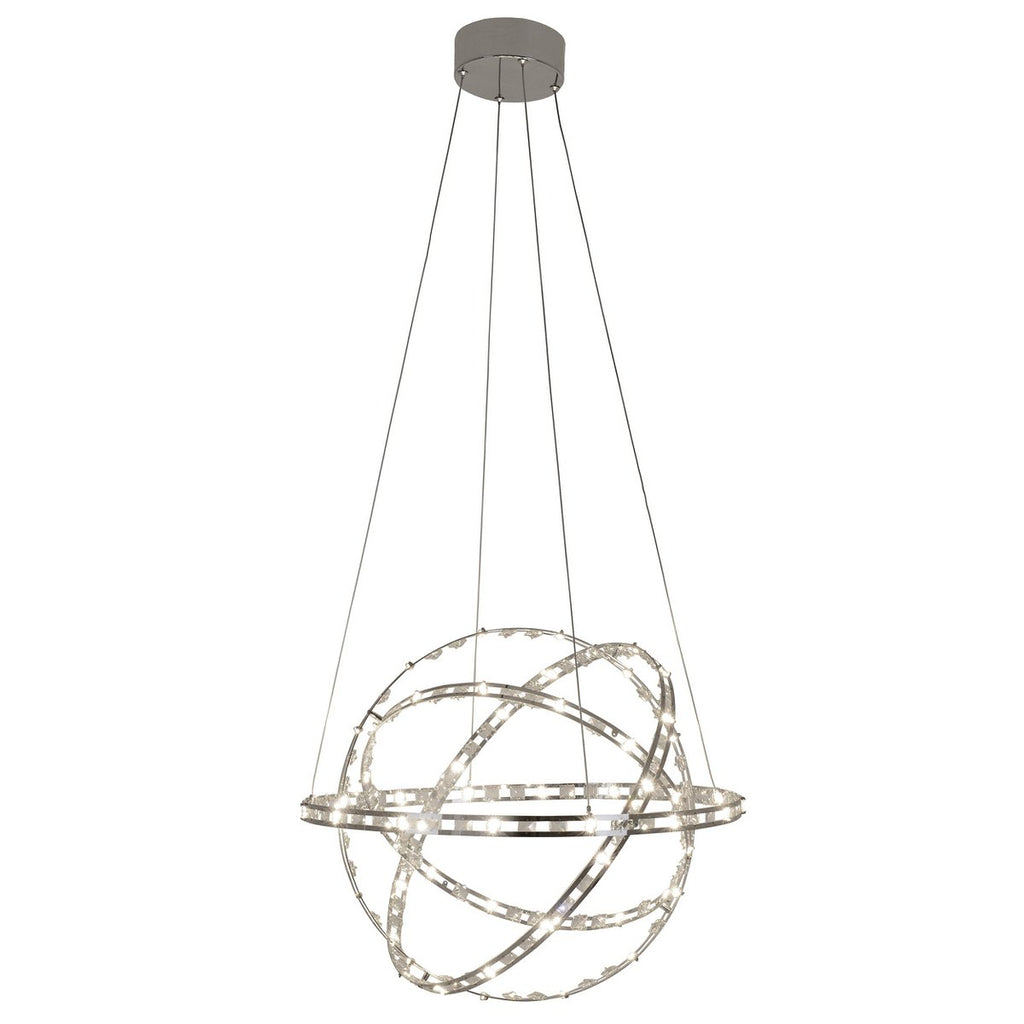 Näve Cosmos LED Hanglamp Chroom Ø60cm