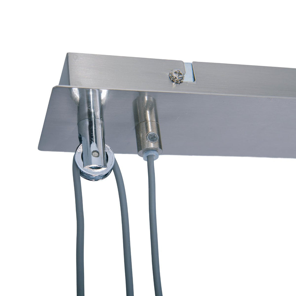 Tilde Hanglamp 4-lichts Grijs-Wit - NEVE Leuchten