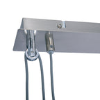Tilde Hanglamp 4-lichts Grijs-Wit - NEVE Leuchten
