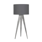 Näve Kruklamp - Grijs 61,5cm Textiel E27