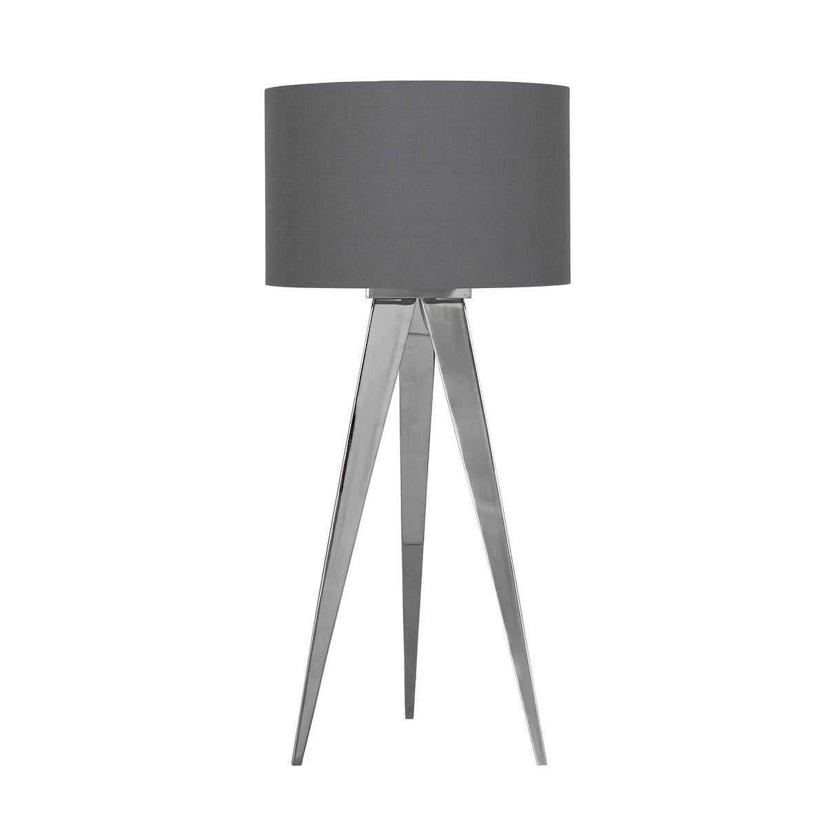 Näve Kruklamp - Grijs 61,5cm Textiel E27
