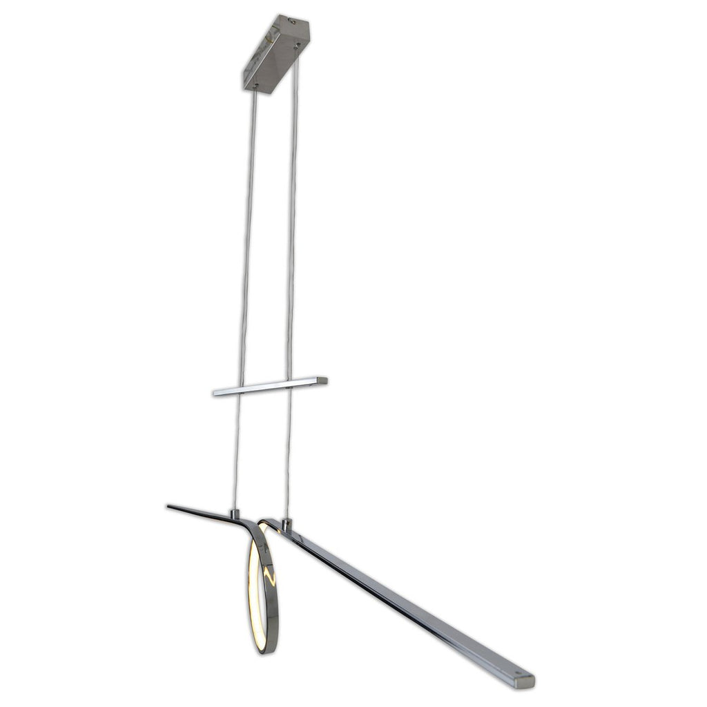 Näve Looplijn Hanglamp LED 130cm Zwart
