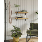 Gorillz Wagon 30 - Zwart - 2 Stuks Legplankdragers