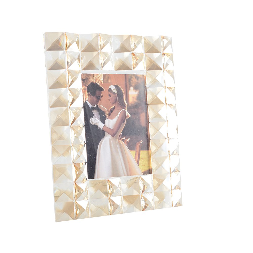 Kristal Frame Amberkleurig 23x28x7cm