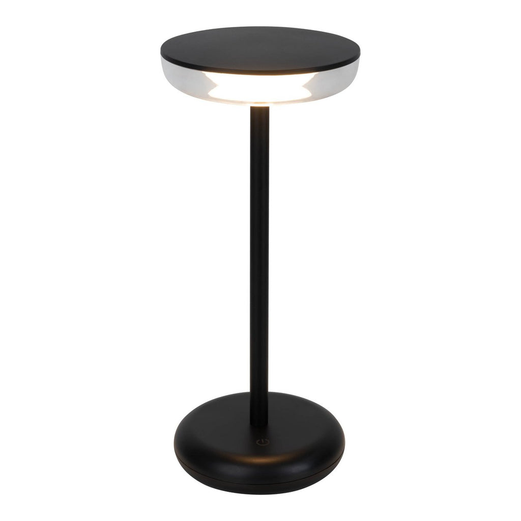 Näve Pasi Tabletlamp - Zwart 26cm Dimbaar