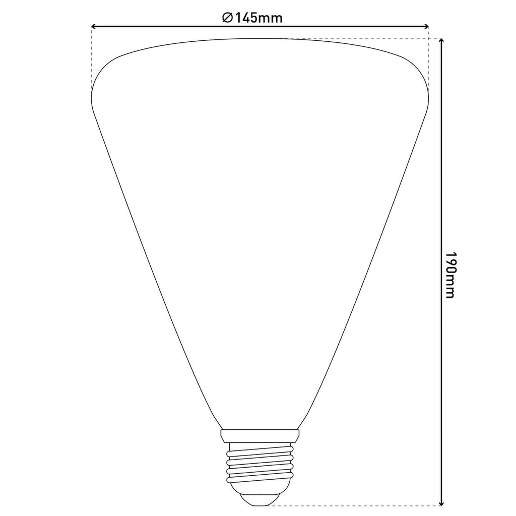 Näve Dilly LED Lamp E27 4W Rood