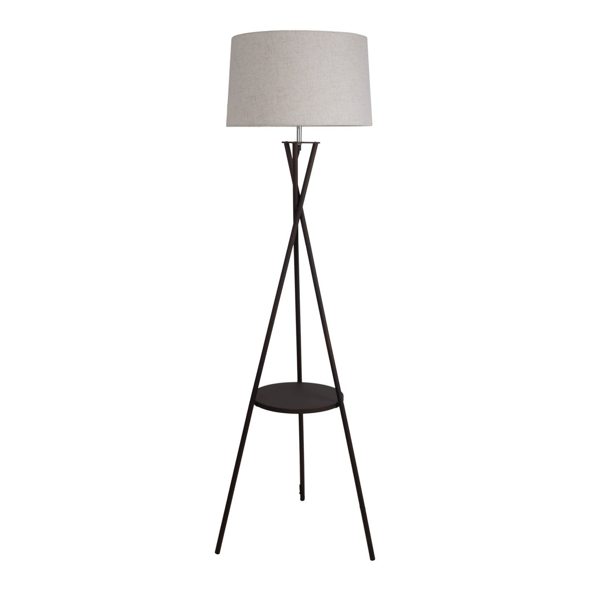 Näve Staande Lamp Tora Tafellamp Roestkleur 158cm