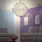 Näve Witte Lijn Hanglamp Ø 55cm Wit
