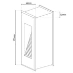 LED Inbouw Buiten Wandlamp Kolari - Näve 17cm