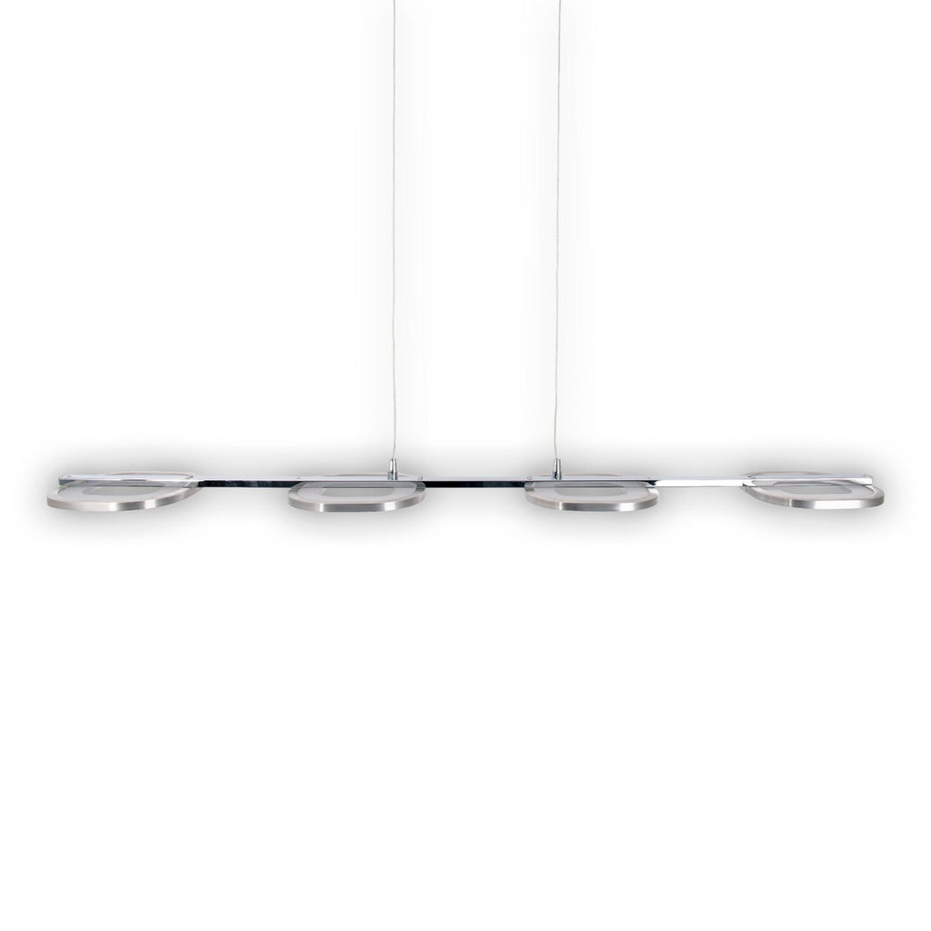 Näve Leuchten Balk LED Hanglamp - Modern Aluminium Design 100x16cm
