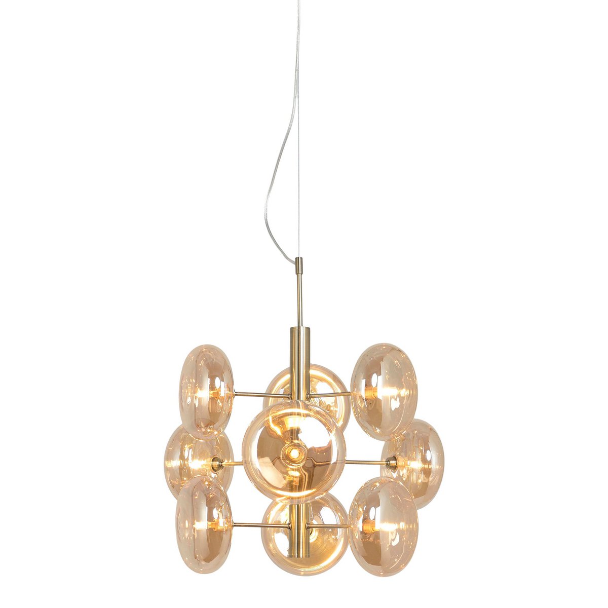 Näve Orion Hängelampe Ø 53cm Messing Amber