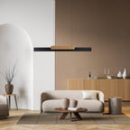 Näve Wiebke LED Hanglamp - Bruin 150cm Dimbaar