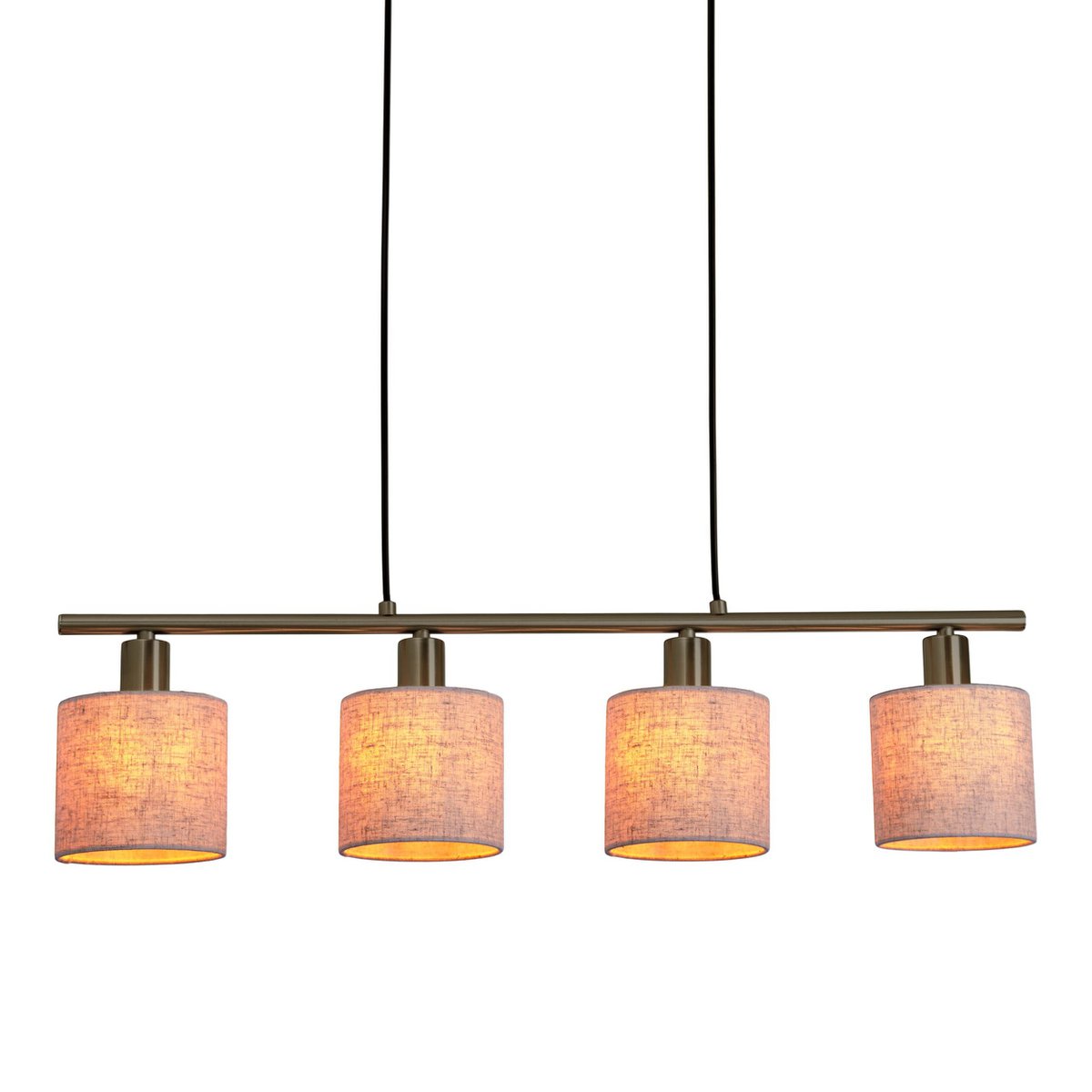 Näve Maron Hanglamp Natur Stoff