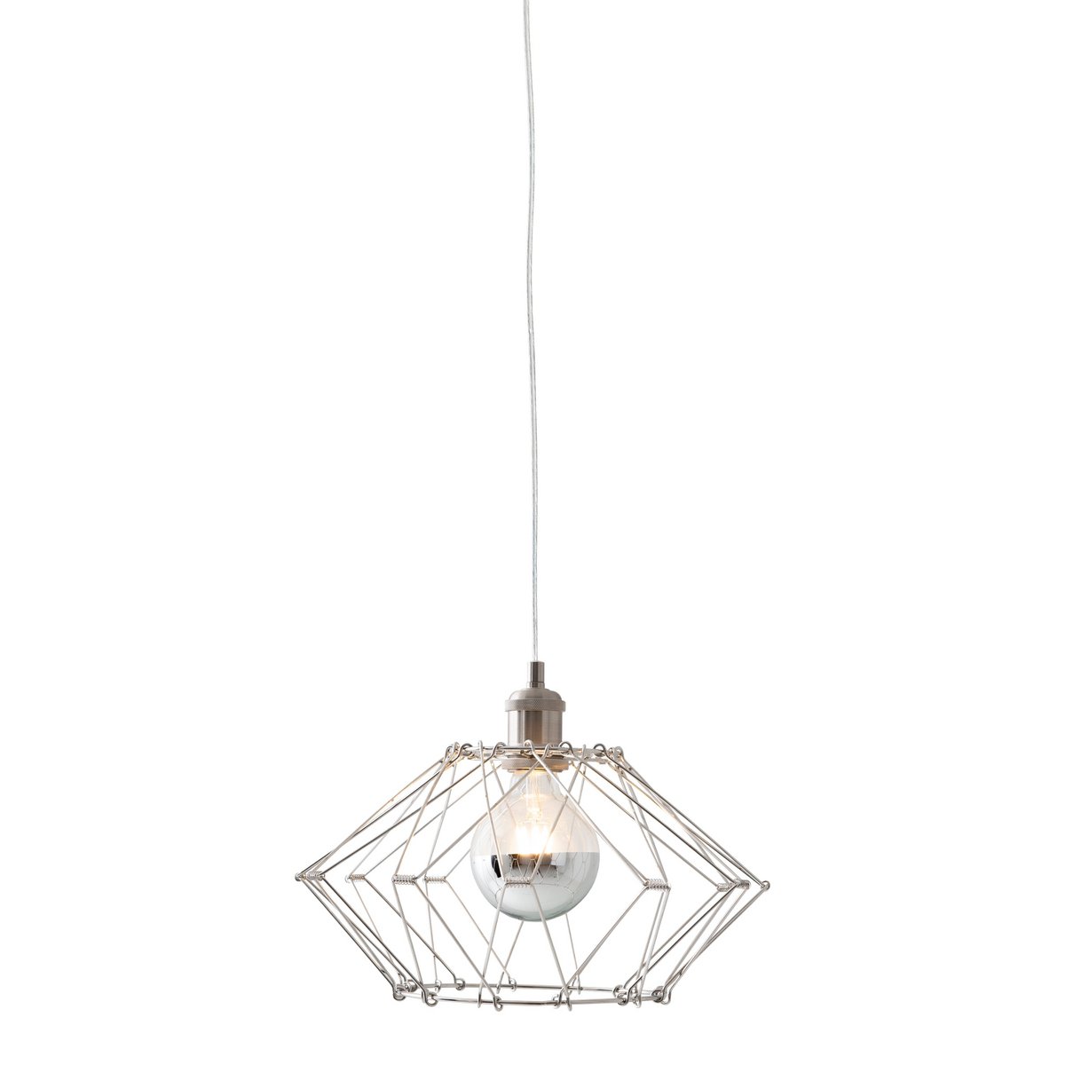 Näve Fyn Hanglamp Metaal 40cm Zilver