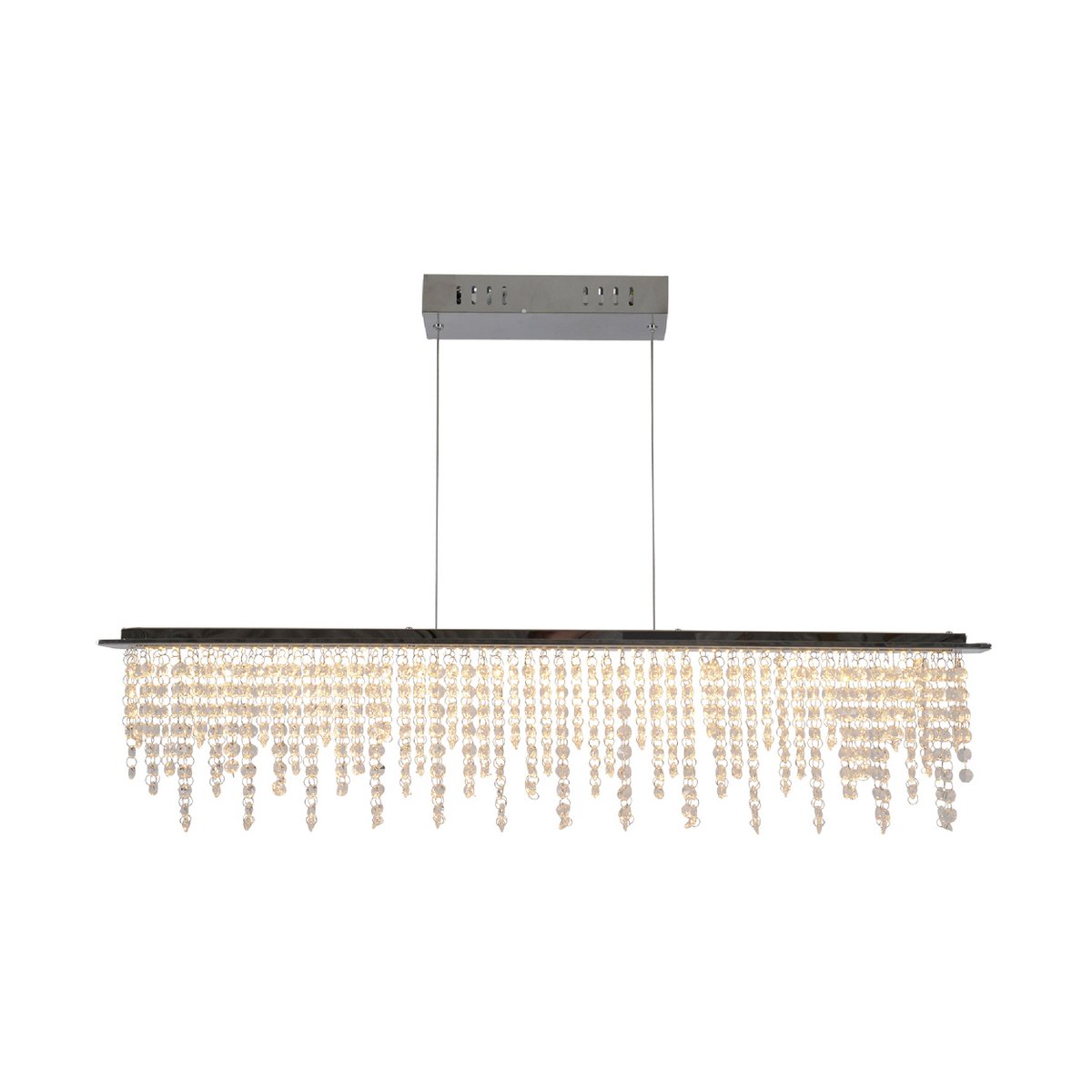 LED Hanglamp Diamanten Näve - Kristalglas Chroom