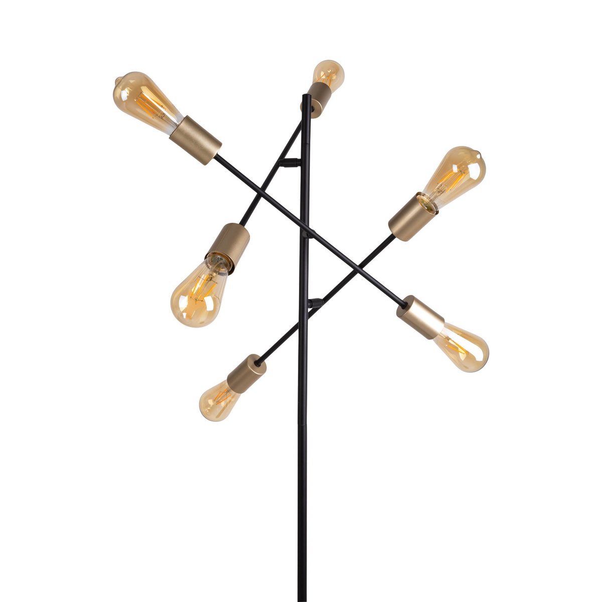 Näve Modo Staande Lamp Zwart 150cm E27