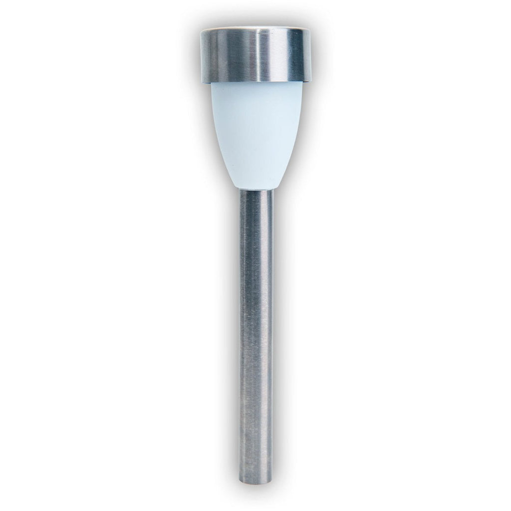 6 Set LED LED Solar Outer Light met aarde spies gemaakt van roestvrijstalen gekleurd metaal en plastic, met geïntegreerde LED