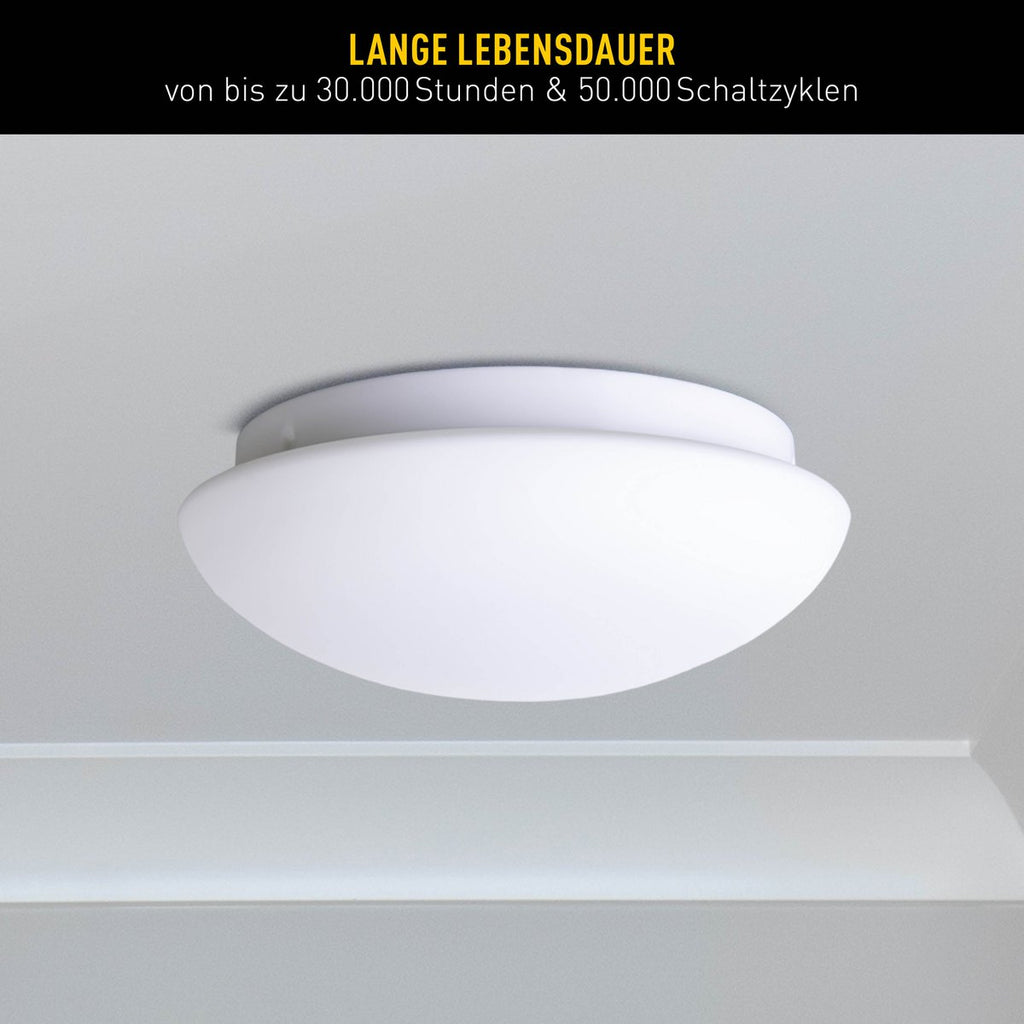 LED Plafondlamp Bergen - Bewegingsensor Wit