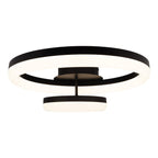 Näve Circulo LED Plafondlicht - Zwart 53cm
