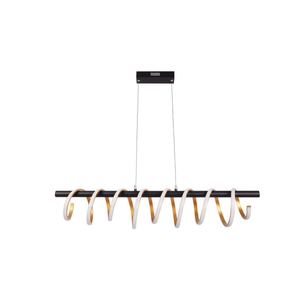 Näve Belleza LED-Hanglamp 100cm Zwart Dimbaar