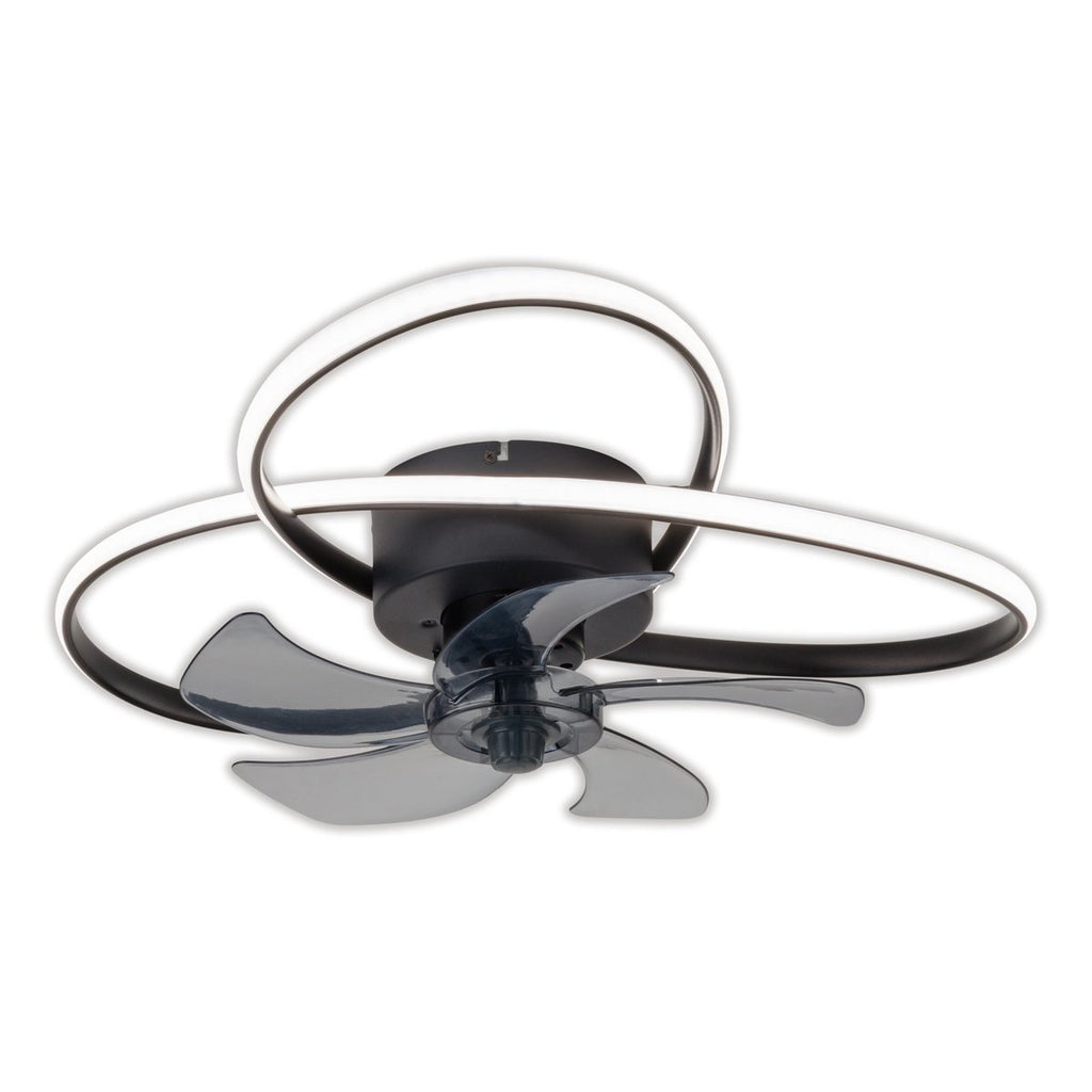Näve Leccio LED Deckenleuchte 58cm mit Ventilator