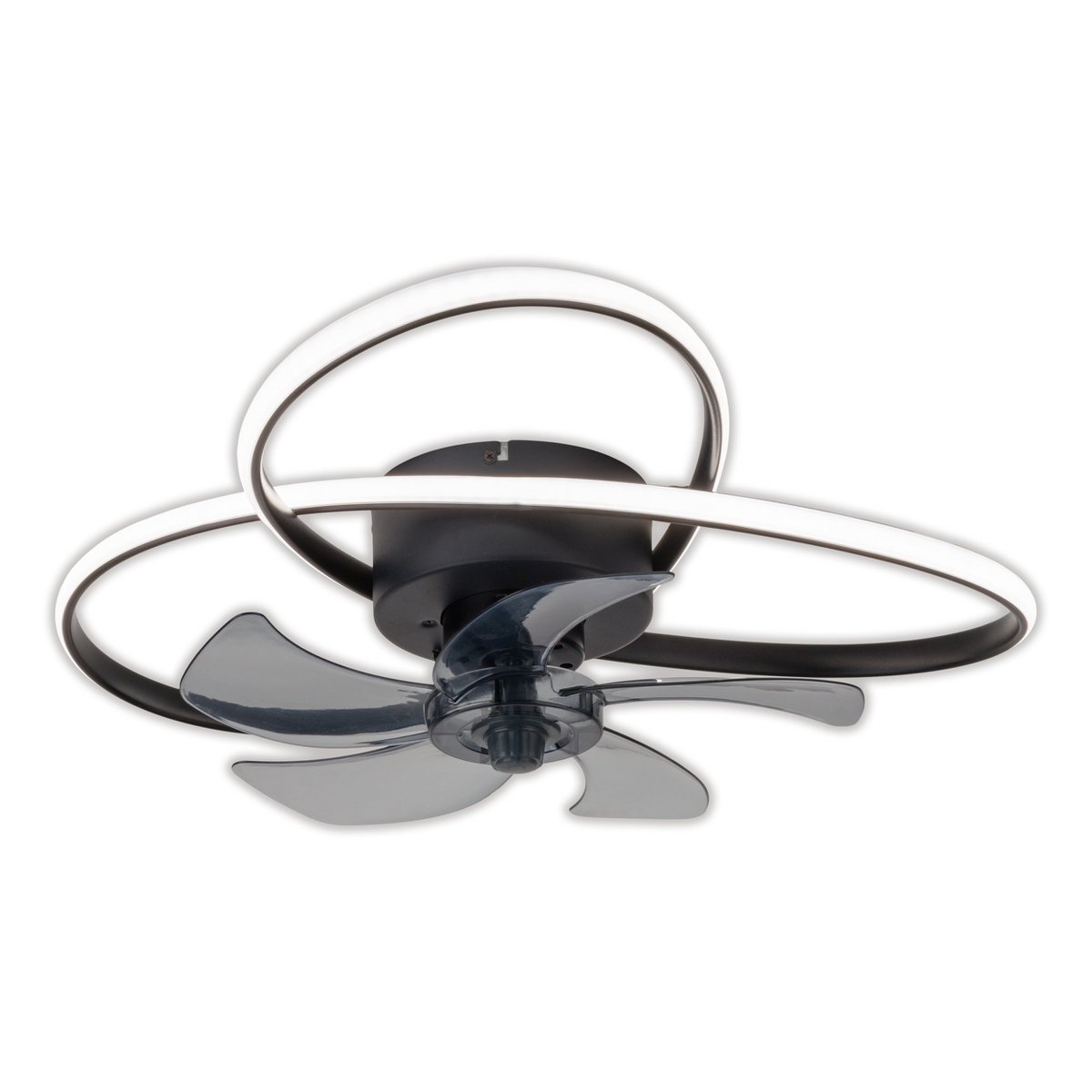 Näve Leccio LED Deckenleuchte 58cm mit Ventilator