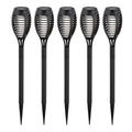 Näve Torch LED Tuinspies 45cm Grijs 5-delig Set
