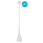 Lima LED Hanglamp - 150cm Wit Metaal
