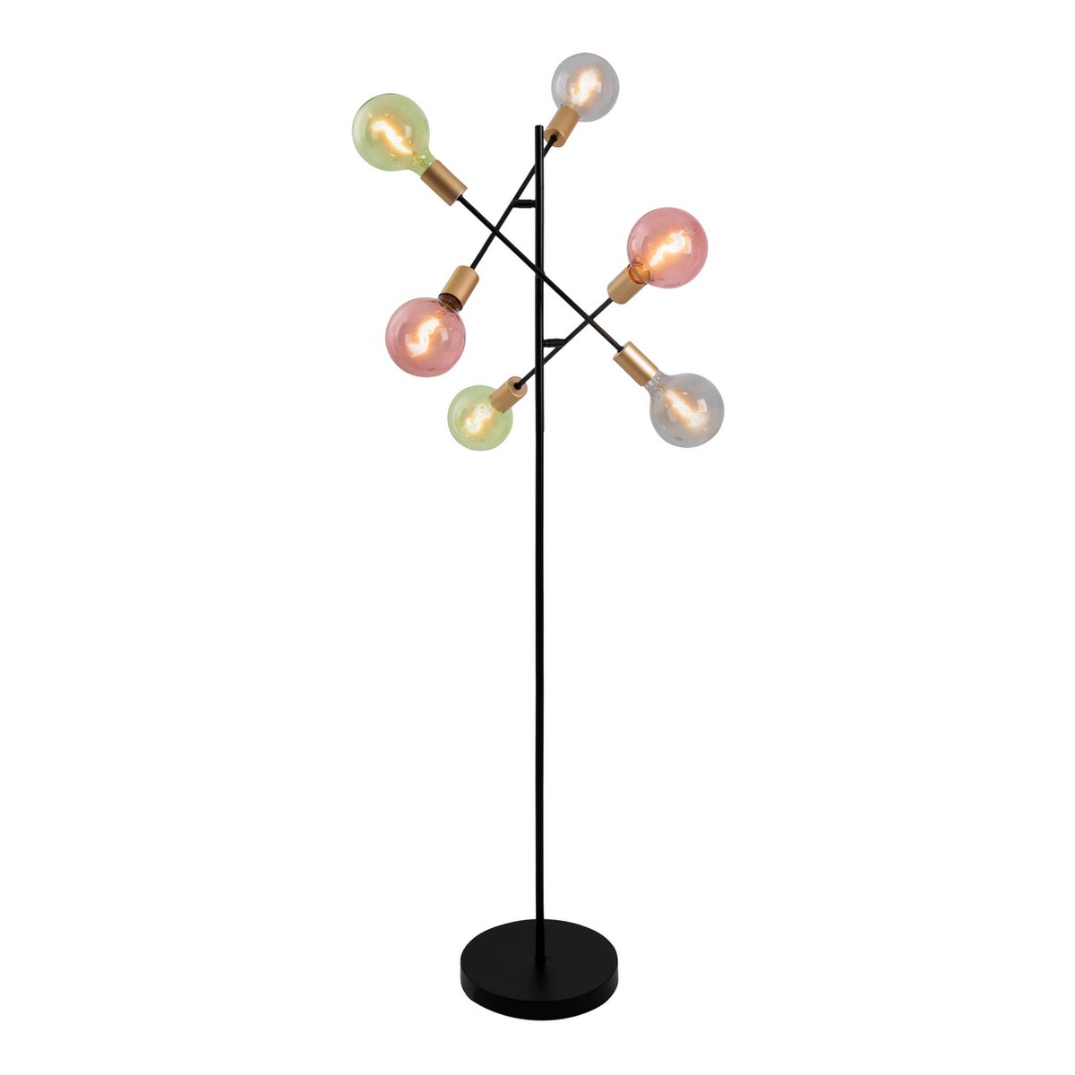 Näve Modo Staande Lamp Zwart 150cm E27