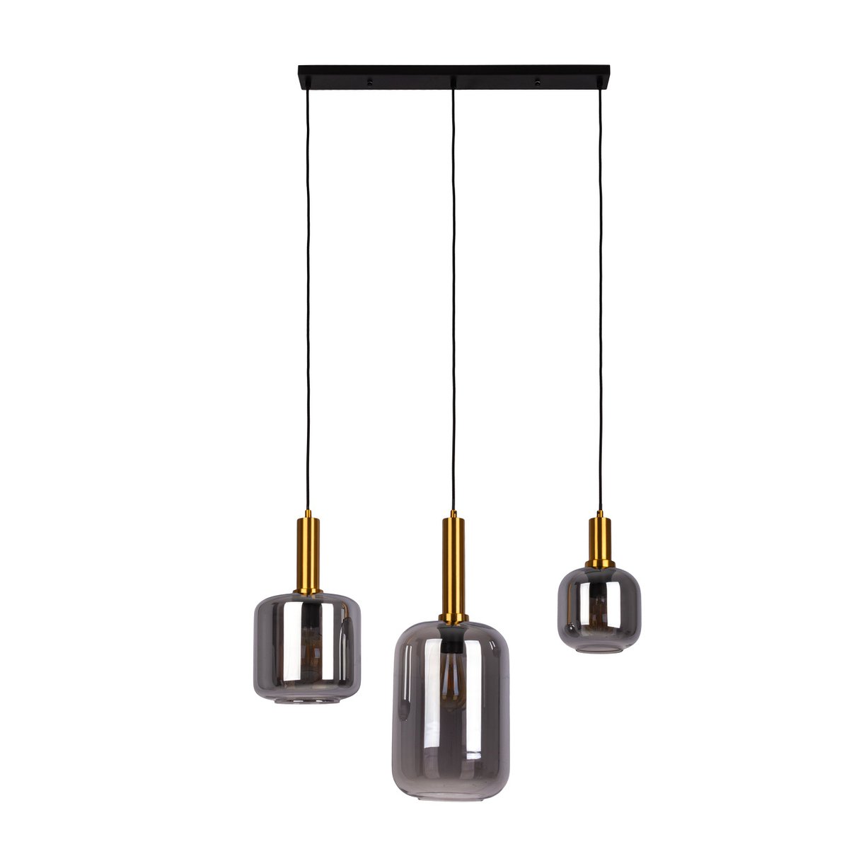 Näve Fumo Hanglamp - Zwart 82cm
