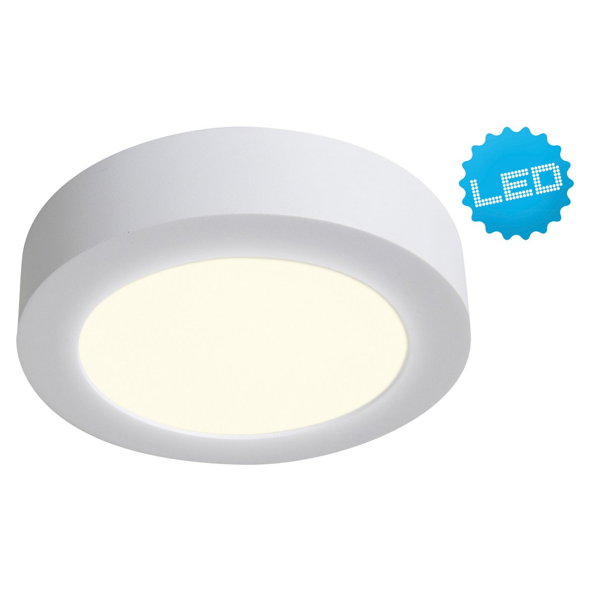 LED-plafondlamp Simplex 17cm Warmwit