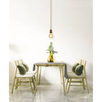 Näve Ontario Hanglamp Jute E27 Zwart