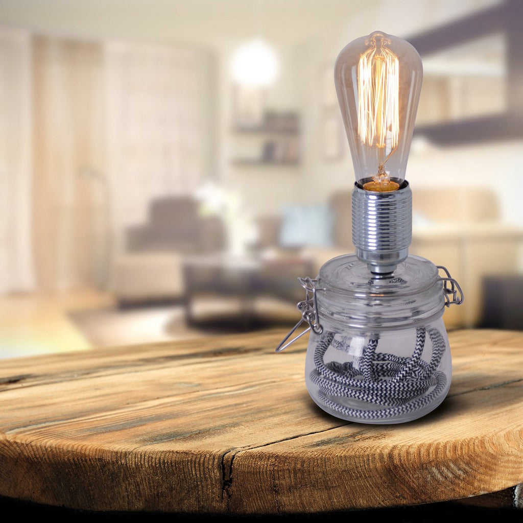 Näve LED Tafellicht Max H20cm Clear Glas