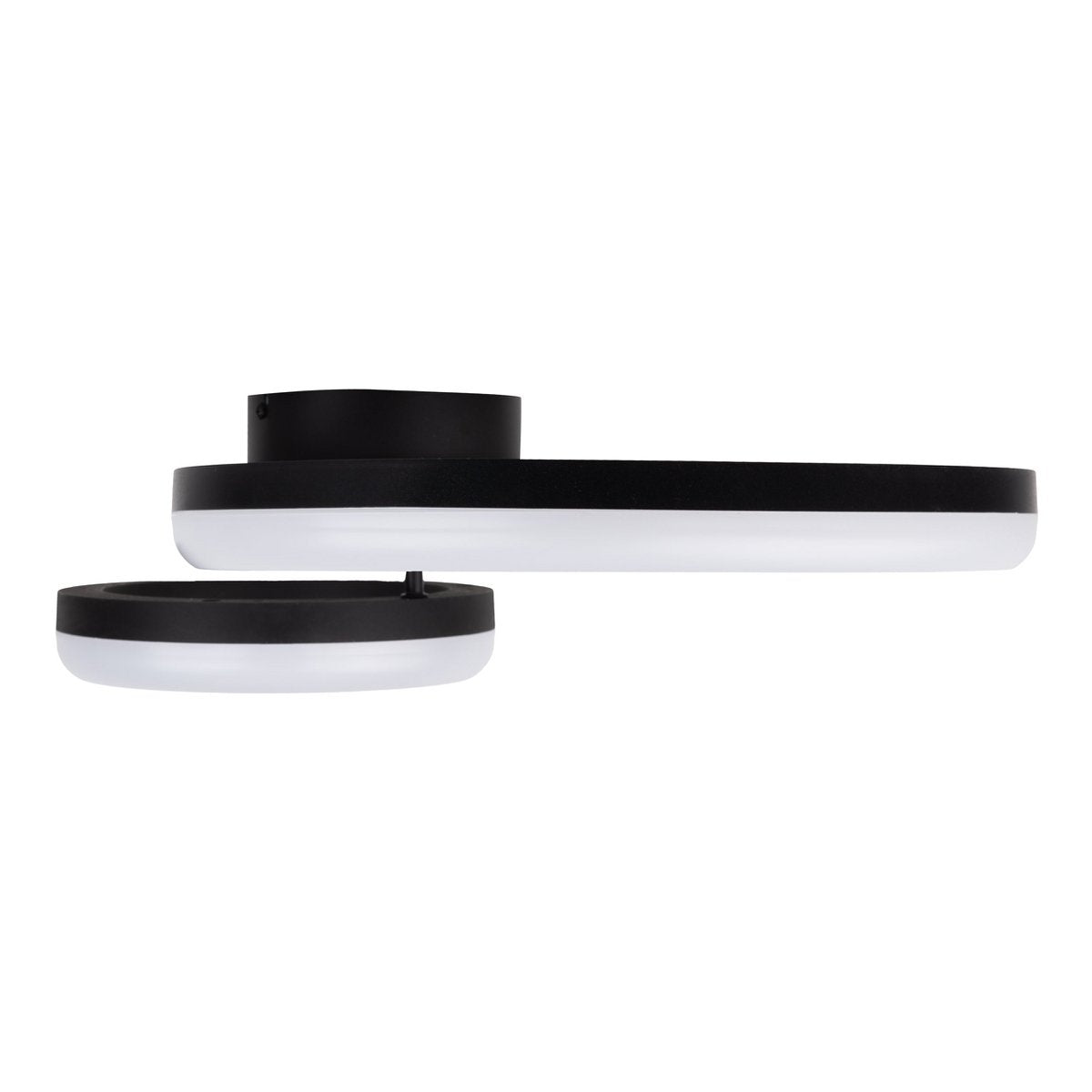 Näve Circulo LED Plafondlicht - Zwart 53cm
