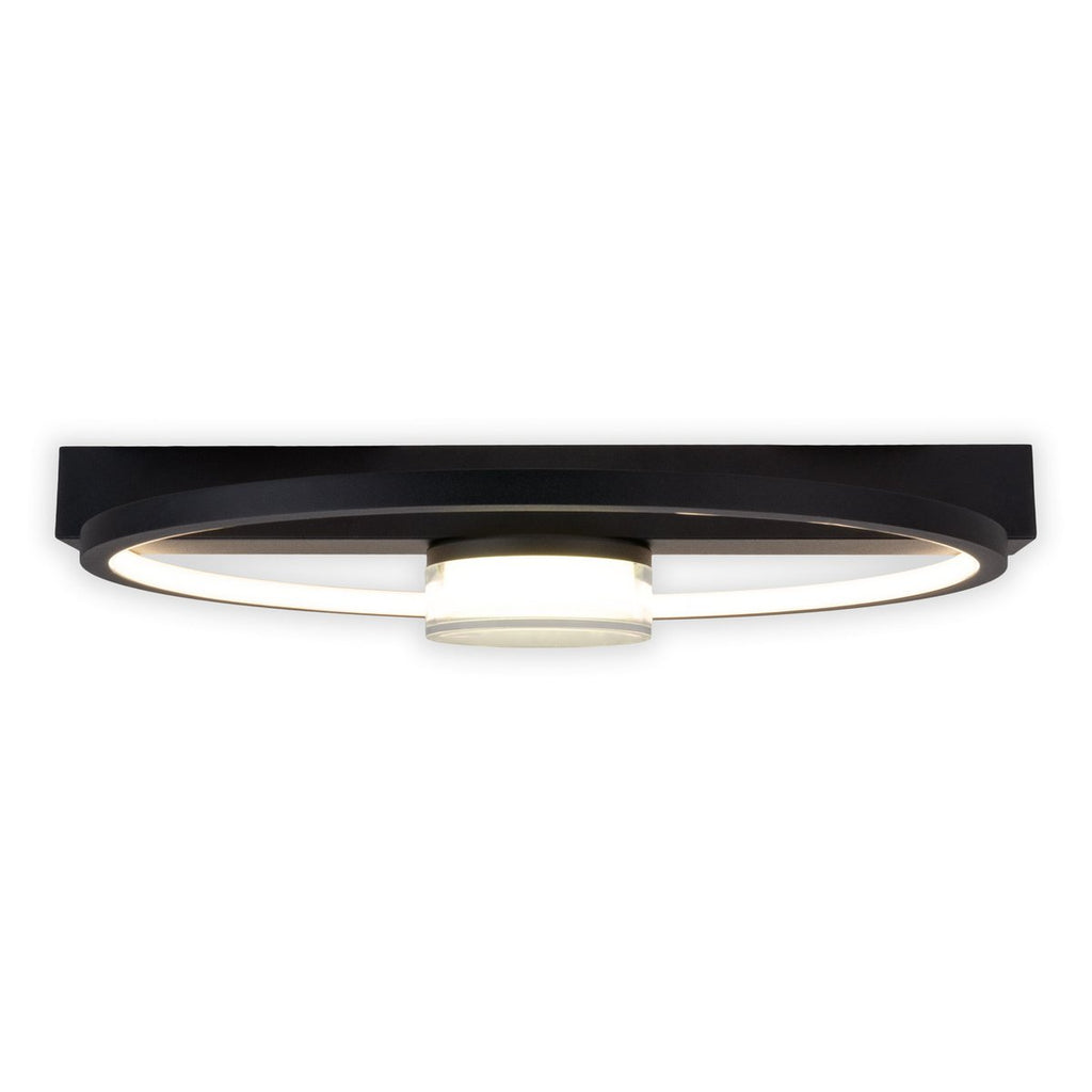 CIMO LED Plafondlamp Zwart Dimbaar 40cm