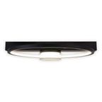 CIMO LED Plafondlamp Zwart Dimbaar 40cm