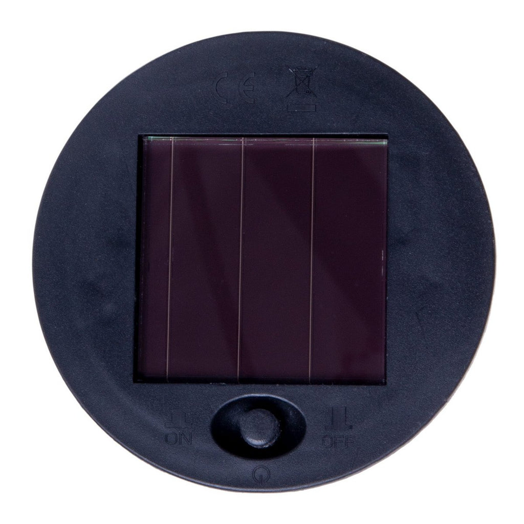 LED ZONNELIJKE LICHT "KORBINIAN" voor tuin en terras, decoratieve lamp gemaakt van metalen en plastic koordbedekking in de natuur, LED's stevig geïnstalleerd, zonnelamp voor buiten 30 x 18 cm