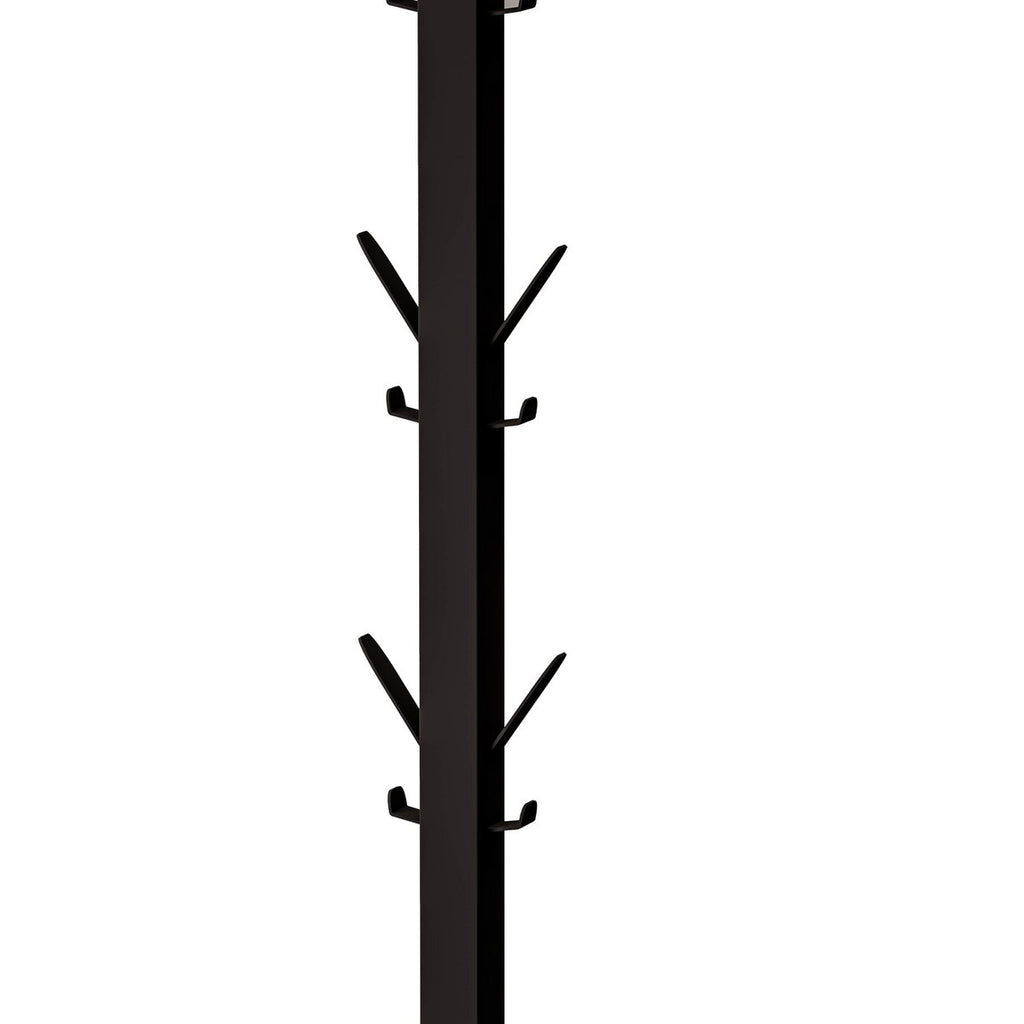 Gorillz Atomy Staande Kapstok - Zwart, 16 Haken, 350x275x1800mm