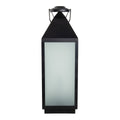 LED Decol Light "Doris" gemaakt van plastic en glas in zwart, geïntegreerde LED, voor binnen