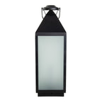 LED Decol Light "Doris" gemaakt van plastic en glas in zwart, geïntegreerde LED, voor binnen
