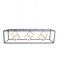 LED hanglamp Tripoli 100cm - Zwart
