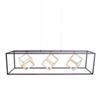 LED hanglamp Tripoli 100cm - Zwart