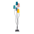 Blauwe Näve Leuchten staande lamp 166cm - Design metalen paraplu's