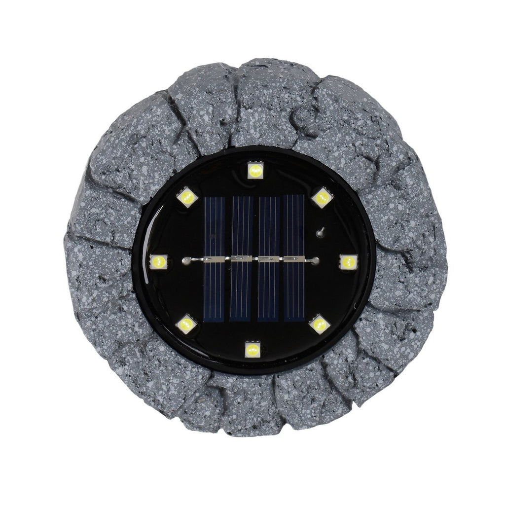 Näve Kian Solar Grondspot Set 3 Stuks - Grijs Warmwit