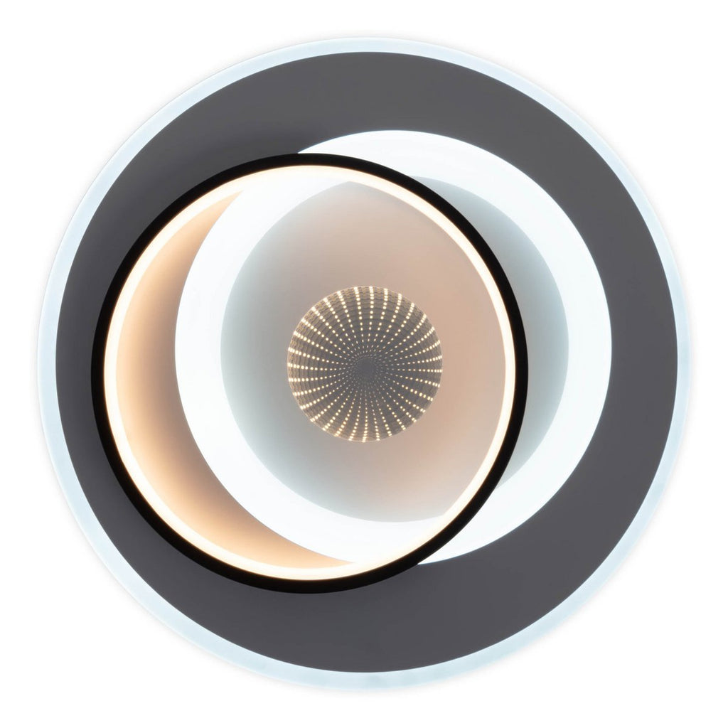 LED Plafondlamp 3D Näve Leuchten, Ø49cm Dimbaar