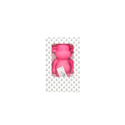 Legende Aap Beeldje - Roze Polyresin - 11x7x19cm - Housevitamin