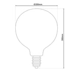 Näve Dilly Max LED-lamp E27 20cm Warm Wit