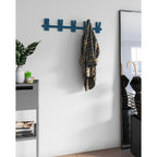 Gorillz Incision Wandkapstok - 10 Haken - Metaal - Blauw